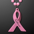 Breast Cancer Awareness Pink Ribbon Beads (Non-Light Up) - 5 Day